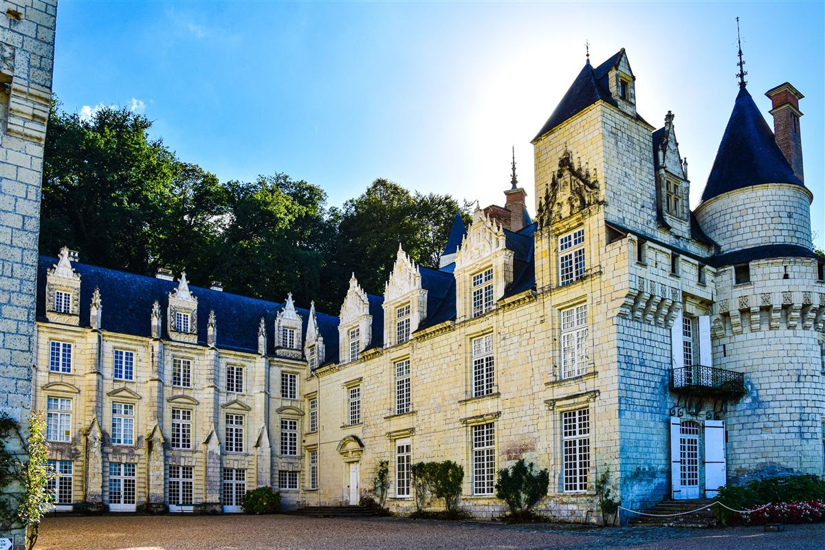 Le château d'Ussé, château de la Belle au Bois Dormant, à Rigny-Ussé